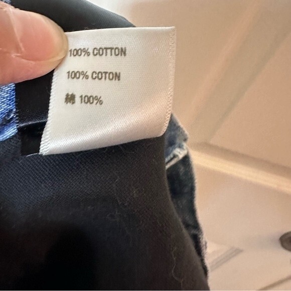 3x1 Womens Fringe Jeans “Stella” Straight Leg Frayed Fringe Button fly Size 25 - Picture 12 of 13